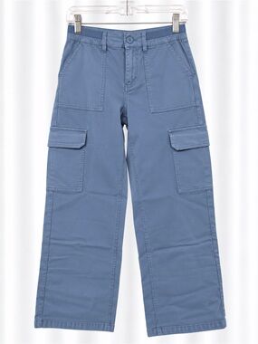 Ultra Flirt Women's Slate Blue Cargo Pants